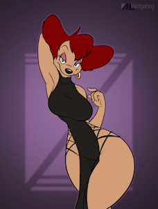 Peg Dress COMMISSION by alhedgehog