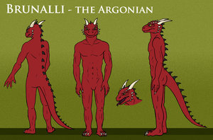 Ref sheet by Brunalli