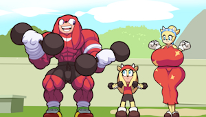 Knuckles's Family by Slaan6