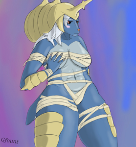 samurott girl (request) by Gfount