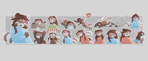 telegram stickers 6 by Julmara