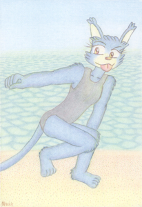 Nemu Ocean Beach 1 by Nekomarunosuke
