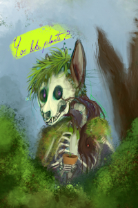 Spooky Druid by ASquishyBean