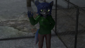 lil girl in the nights by Fursat