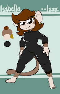 Izzy ref by 1upGobbo