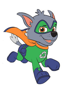 Super Pup Rocky by Superpupchase02