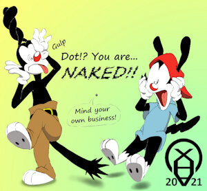 Naked Dot by XenaHasAClit