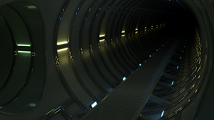Space Tunnel by CarlFoxmarten
