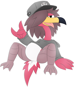 Tomboy flamingo by ZinnyZ