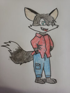 Ash the Darkfox by darkfox84