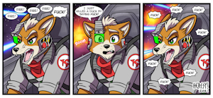 Fox tries voice commands by HeresyArt