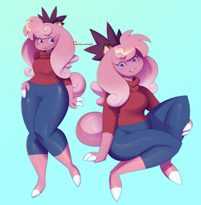 clefable adoptable by NoriNoir