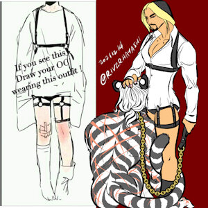 Tiger Leash by riverhayashi