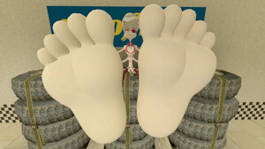 Angel dust sexy big feet by BigFootfansmell