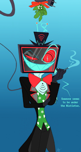 Under the Mistletoe by DarkMythicCat