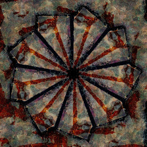 STP Screen Transfer Process - 631 - WDVMM - 997 - Cloud Spore Mandala 1 03 by Wetdryvac