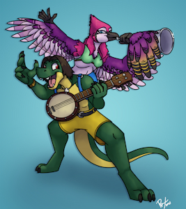 Iccjo Jesszooie joins the battle! by IcarusAresane