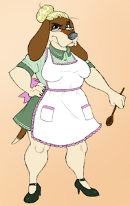 Final Boss - Ms. Fifi with Spoon by Bondagepup