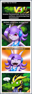 Dragon Fangs (old art) by Aurawing