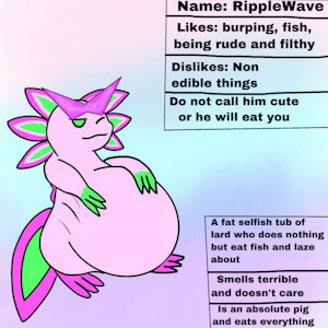 Ripplewave the Axolotl by Blubberwave