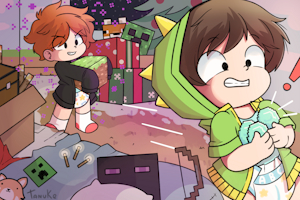 Nothing like opening Christmas presents xD by Tanukeart