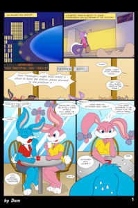 Toons on a train - p001 by DAM