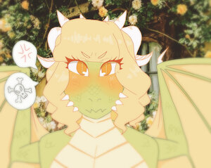 New Dragon OC! <3 by HimeSheep