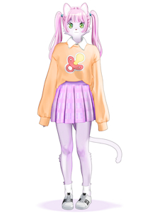Tsundere cat by catsnoot