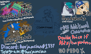 Commissions Open by Floofderg