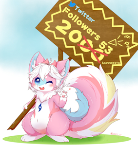 一张迟到好久的2000粉贺图】】】 by Mirian
