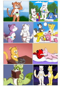 Proud Heart's big family by SeaHeartCat