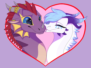 Valentine's Day Kisses by GaryuDragon