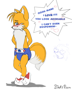 Random Tails Sketch by FluffyCanvas