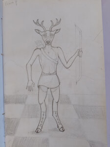 Deer Archer // Arquero Ciervo by ArtiKaz