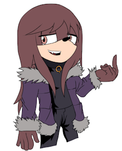 Kaine Ashbaugh (2022 early redesign) by FleurTheEchidna