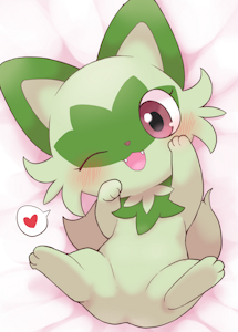 Sprigatito by kajiura