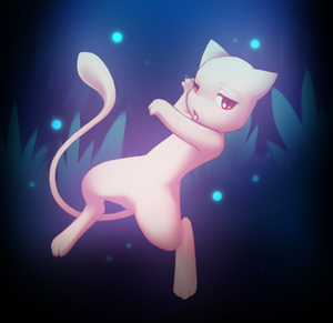 Mew shine by Quetzalli