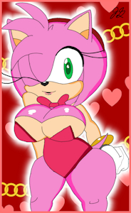 BunnySuit ♥️ Amy by JamesHedgehog