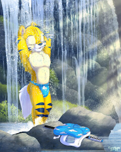 Adventurer's Shower by TaviMunk