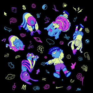 The Gang's All Here by bunsnblyphin