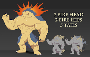 Musclar Typhlo base by Arshimie