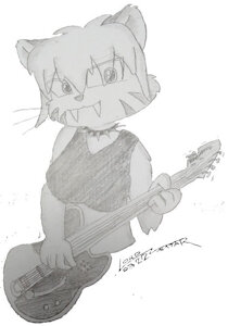 Tira Shanks, Rock 'n' roll Kitty by Eisenkatze
