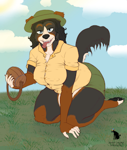 Caitlin the Park Ranger by AromaticHyena