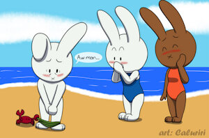 Beach Mishap (by Caluriri) by BunPatrol