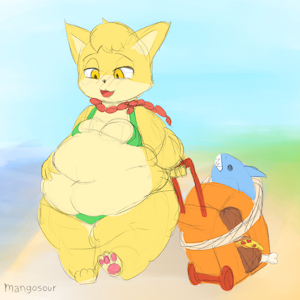 I'm Back by mangosour