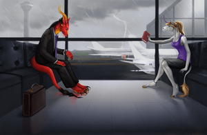 Flight Delayed by Eske