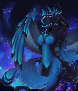 Under the night sky by DLexsie