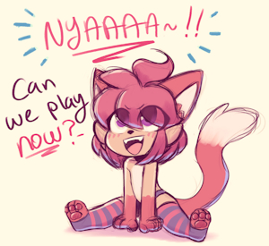Playful Kitten~✨ by StrawberryKittyMilk