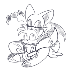 The Fox and the Bat by Hyoumaru