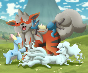 My Pokemonteam has fun by Sharanzan